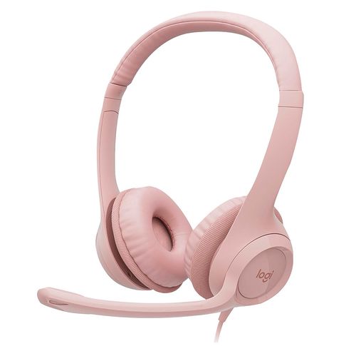 Vincha LOGITECH Mod. H390 Clearchat Usb rosa