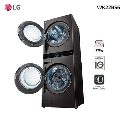 Torre de lavado LG Mod. WK22BS6 22 kg