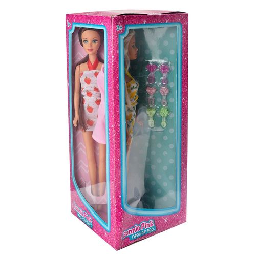 Pack x 4 muñecas con accesorios 29 cm