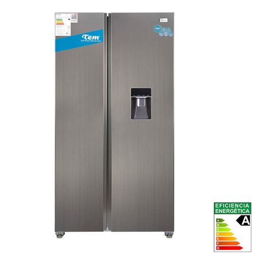 Heladera Side by Side TEM TOURFS&SI5417 439 L Inox.