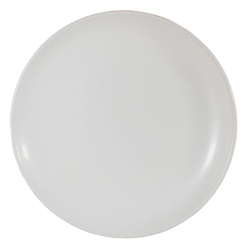 Plato 20,5 cm cerámica Matte Finish blanco