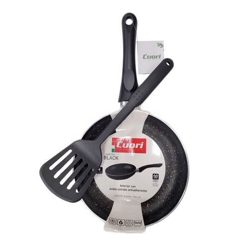 Sartén 26 cm antiadherente CUORI + Espátula
