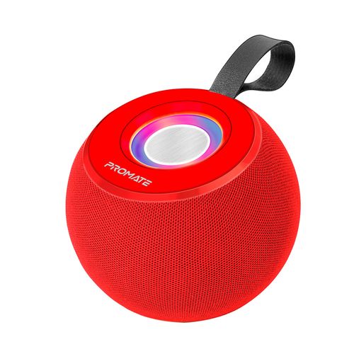 Parlante BT PROMATE Juggler usb/microsd red