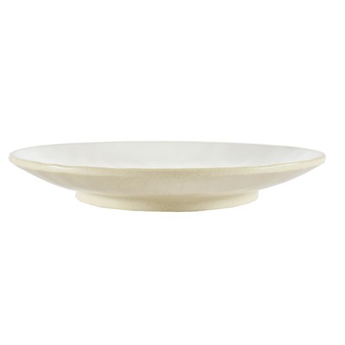 Plato melamina Postre 24 2X3 5Cm crema