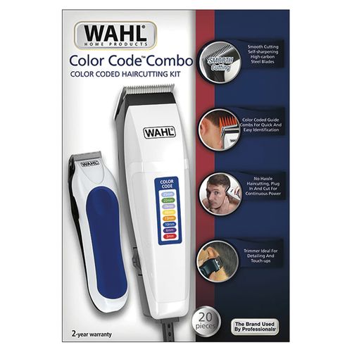 Combo WAHL cortapelo + recortador 20 piezas