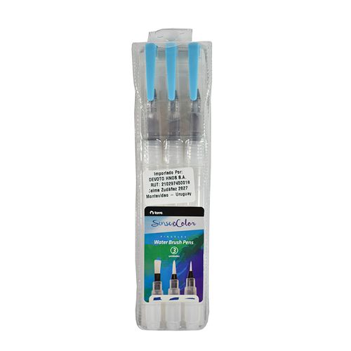 Pinceles acuarelables TORRE Soc Set 3 un 2250