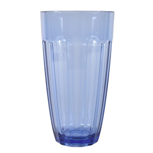 Vaso de acrílico 709 ml calado azul