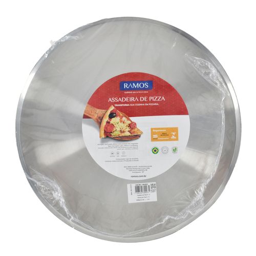 Asadera para pizza 35 cm aluminio
