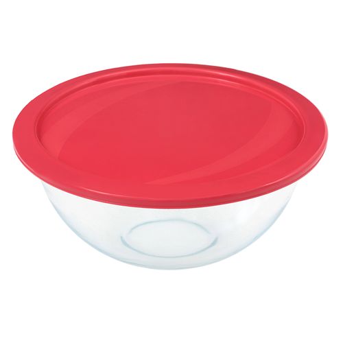 Bowl 1.5 L vidrio con tapa hermética
