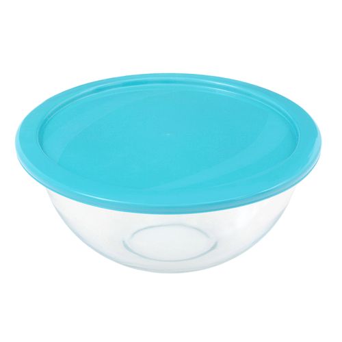 Bowl 3 L vidrio con tapa hermética