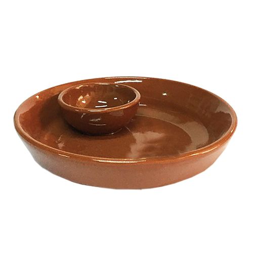 Copetinero con ramequin en cerámica 14 cm