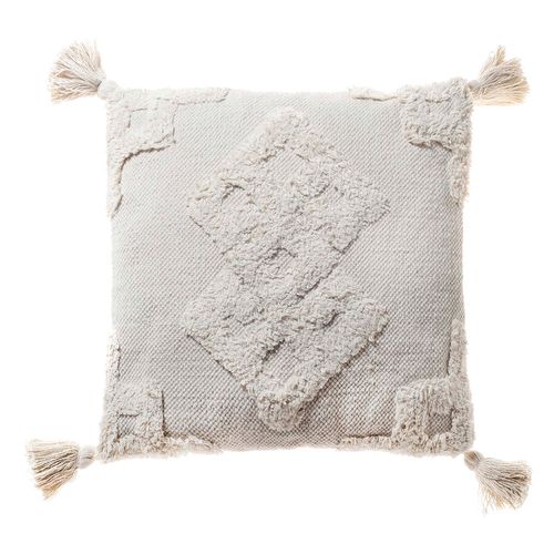 Almohadón para decoración 45x45 cm natural