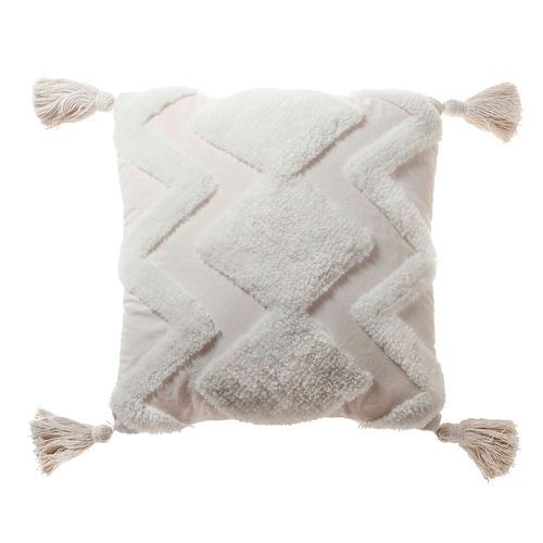Almohadón para decoración 45x45 cm natural