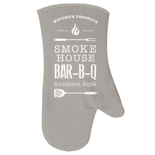 Manopla 19x35 cm Linea Vip Smoke Gris