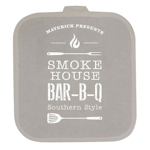 Agarradera 20x20 cm Linea Vip Smoke Gris