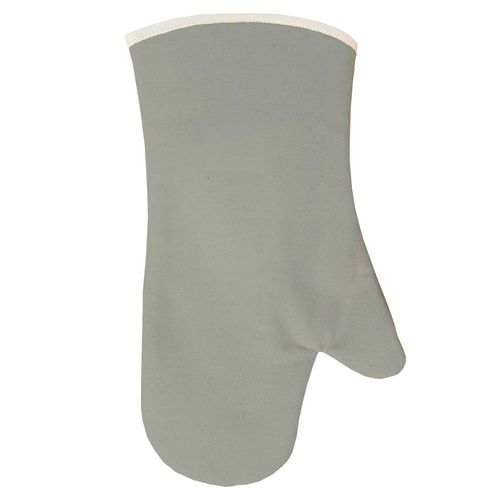 Manopla 19x32 cm Tusor Liso Gris