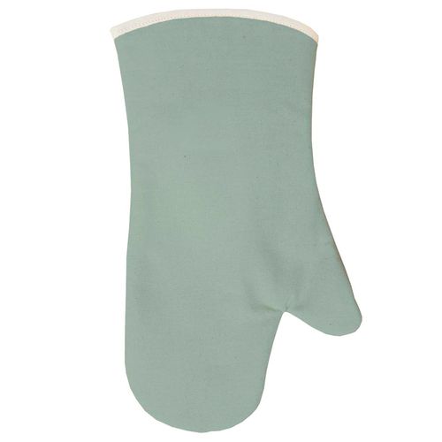 Manopla 19x32 cm Tusor Liso Verde