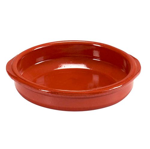 Cazuela provolonera 16 cm con asas redonda terracota