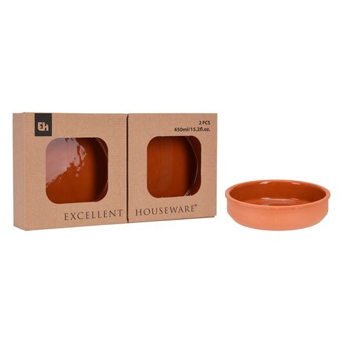 Set x3 Ramequin en cerámica terracota