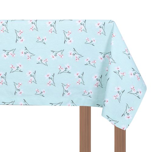 Mantel Rectangular 140x210 cm Floral Floral
