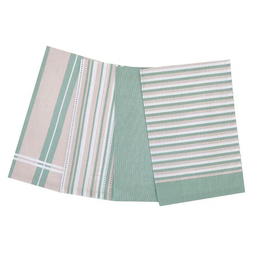 Set x 4 Repasadores 40x60 cm Línea Rivera Verde