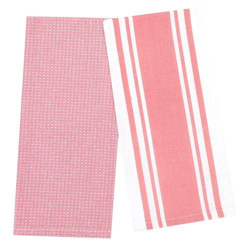 Set x 2 Repasadores 40x60 cm Carter Rosa