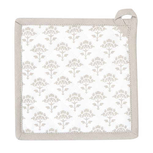 Agarradera 20x20 cm Blanco / Beige