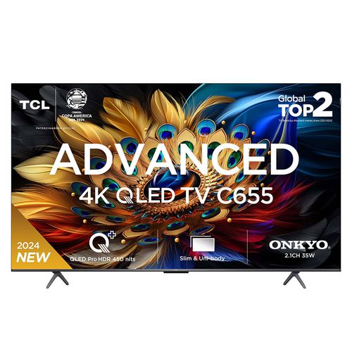 Smart TV TCL 55" Qled Mod.55C655