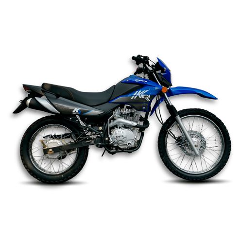Moto KIOTO KR125 Azul Llanta Rayo