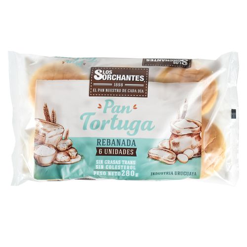 Pan Tortuga LOS SORCHANTES 6 un.