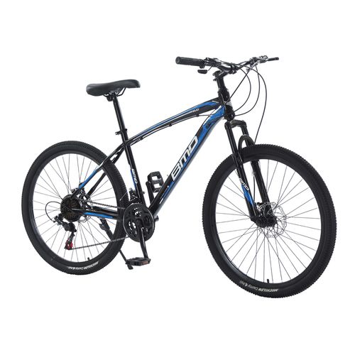 Bicicleta BMD Rod. 27.5 Acero / 21 Velocidades Negra/Azul