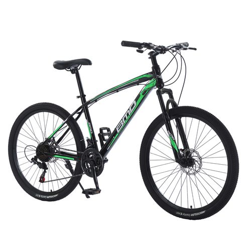 Bicicleta BMD R. 27.5 Acero / 21 Velocidades Negra/Verde