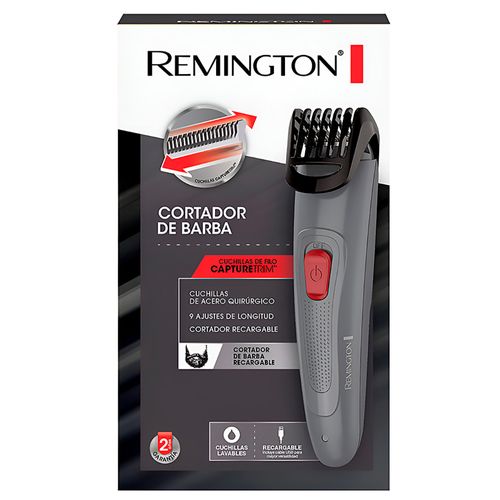 Cortabarba REMINGTON Mb08A Recargable Negro