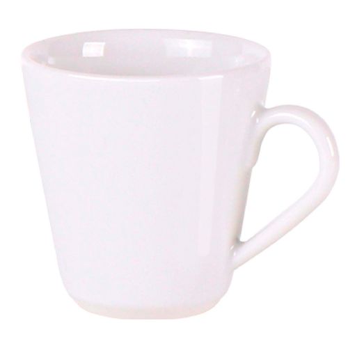 Taza de café en porcelana blanco Leonora 70 ml