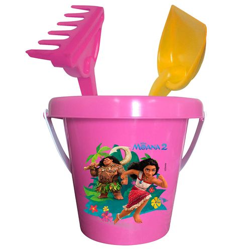 Balde licencia con pala y rastrillo