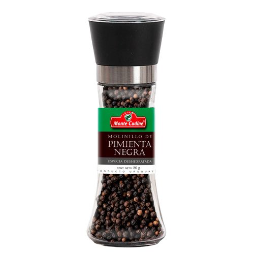 Pimienta Negra con Molinillo MONTE CUDINE 80 g