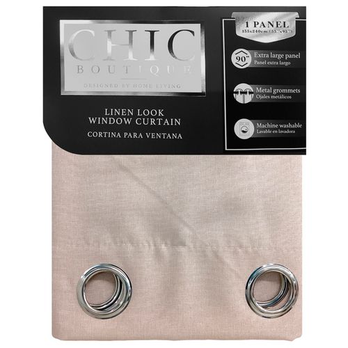 Cortinas 1 Paño 135x240 cm Crema