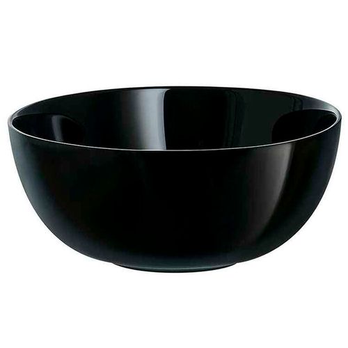 Bowl vidrio 12 cm templado negro