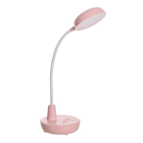 Lámpara de escritorio led 10,5x11x29 cm rosa