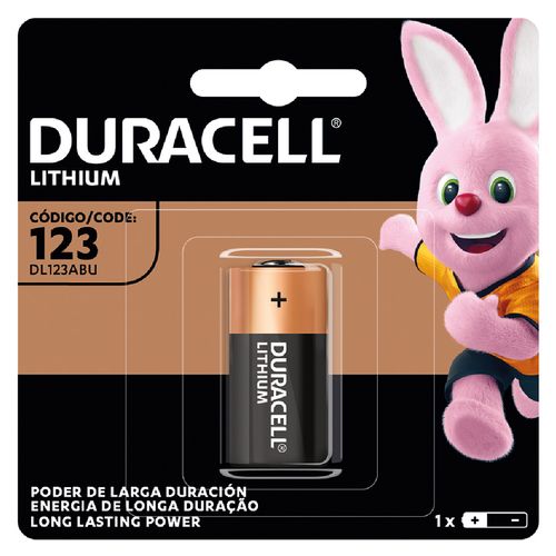 Pila DURACELL Lithium 123 x 1