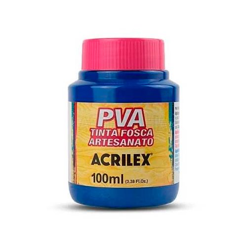 Pintura ACRILEX para artes 100 ml azul turquesa