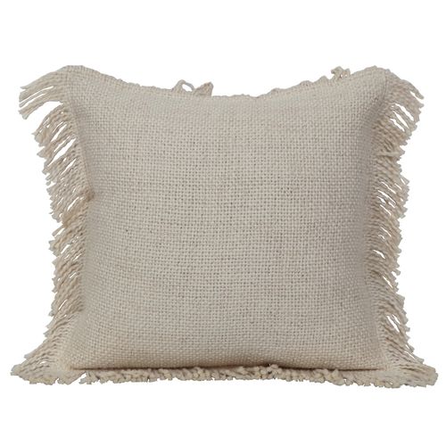Almohadón para decoración 45x45 cm natural