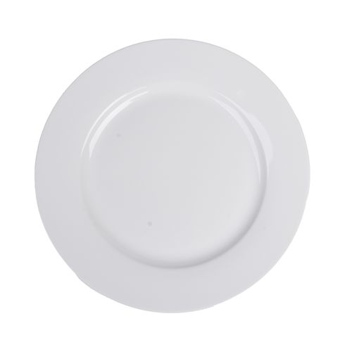 Plato Postre 19 cm Cerámica Blanco