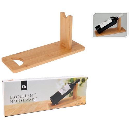 Porta botellas para vino en bambú
