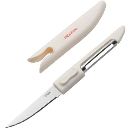 Pelapapas y cuchillo PEDRINI
