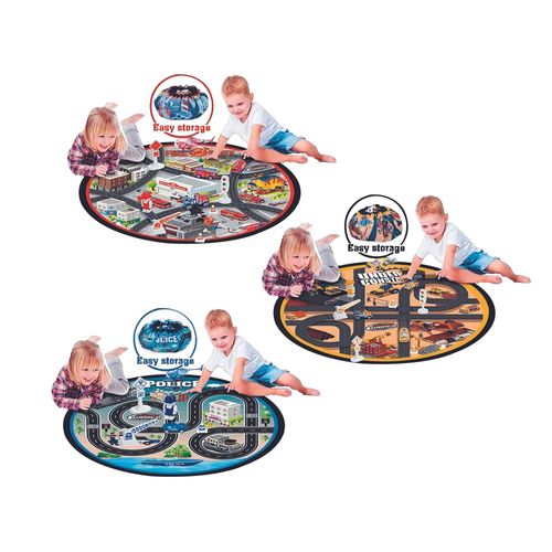 Playset con alfombra circular