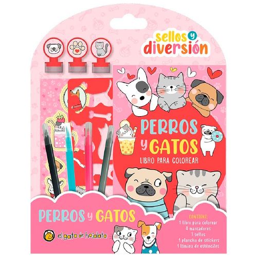 Sellos y diversiones perros y gatos
