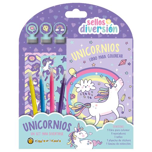 Sellos y diversiones unicornios