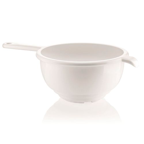 Colador para pasta con mango blanco Formecasa