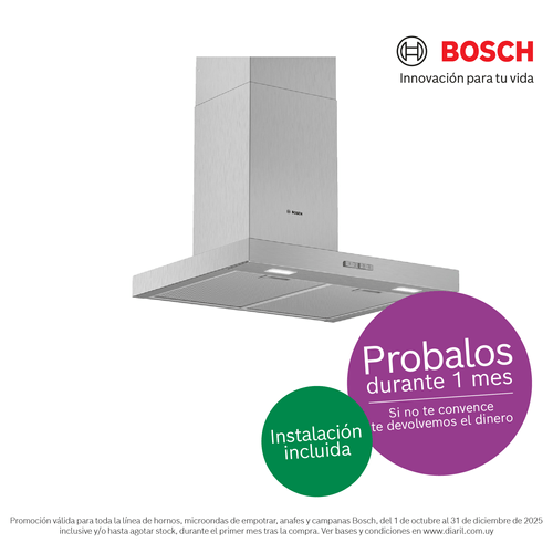 Campana BOSCH Mod. DWB66BC50 plana de pared